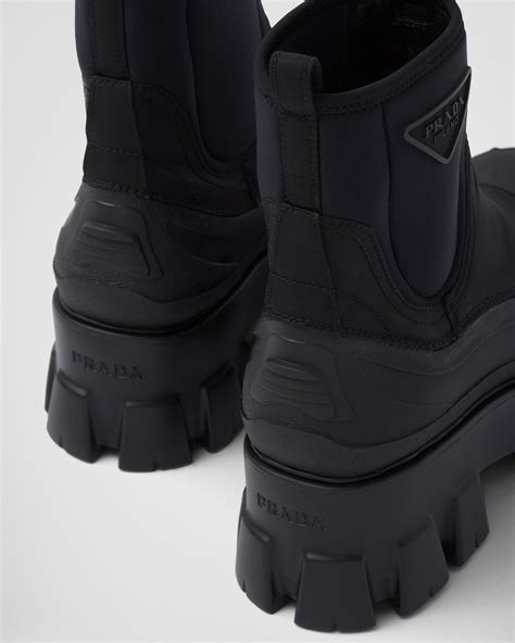 prada monolith wednesday|prada monolith gabardine boots.